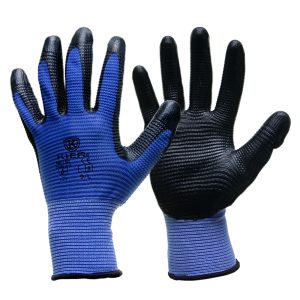 Guantes de Nitrilo Rayado x12